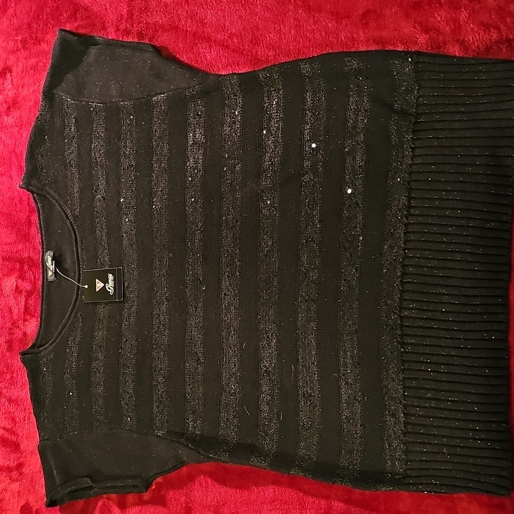 Guess Black sleevless Sweater XL - Picture 3 of 6